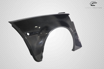 Carbon Creations ZR1 Look Rear Fenders Flares Compatible With 2005-2013 Chevrolet Corvette - 2 Piece - 113784