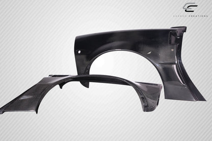 Carbon Creations ZR1 Look Rear Fenders Flares Compatible With 2005-2013 Chevrolet Corvette - 2 Piece - 113784