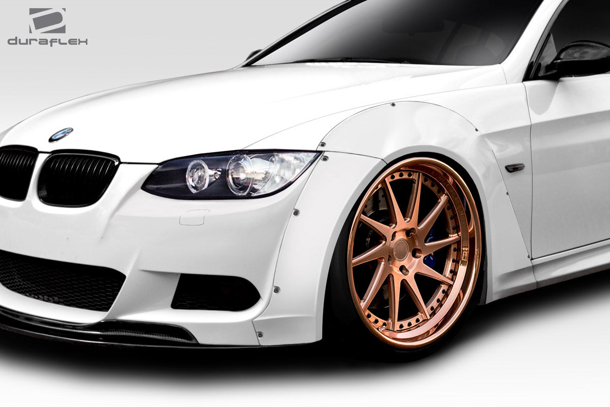 Extreme Dimensions Duraflex Circuit Wide Body Front Fenders Flares Compatible With 2007-2013 BMW 3 Series - 4 Piece - 113785