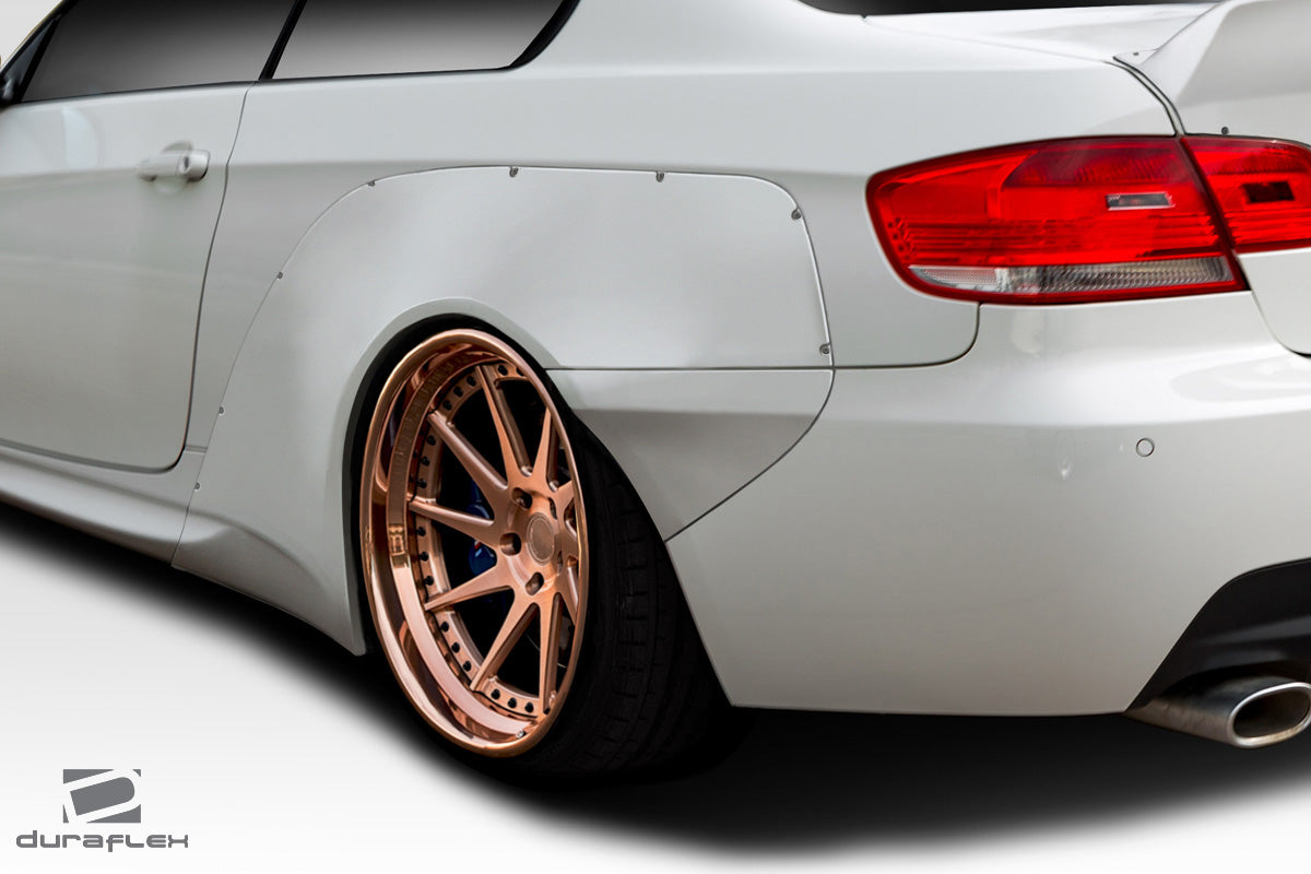 Extreme Dimensions Duraflex Circuit Wide Body Rear Fender Flares Compatible With 2007-2013 BMW 3 Series - 4 Piece - 113786