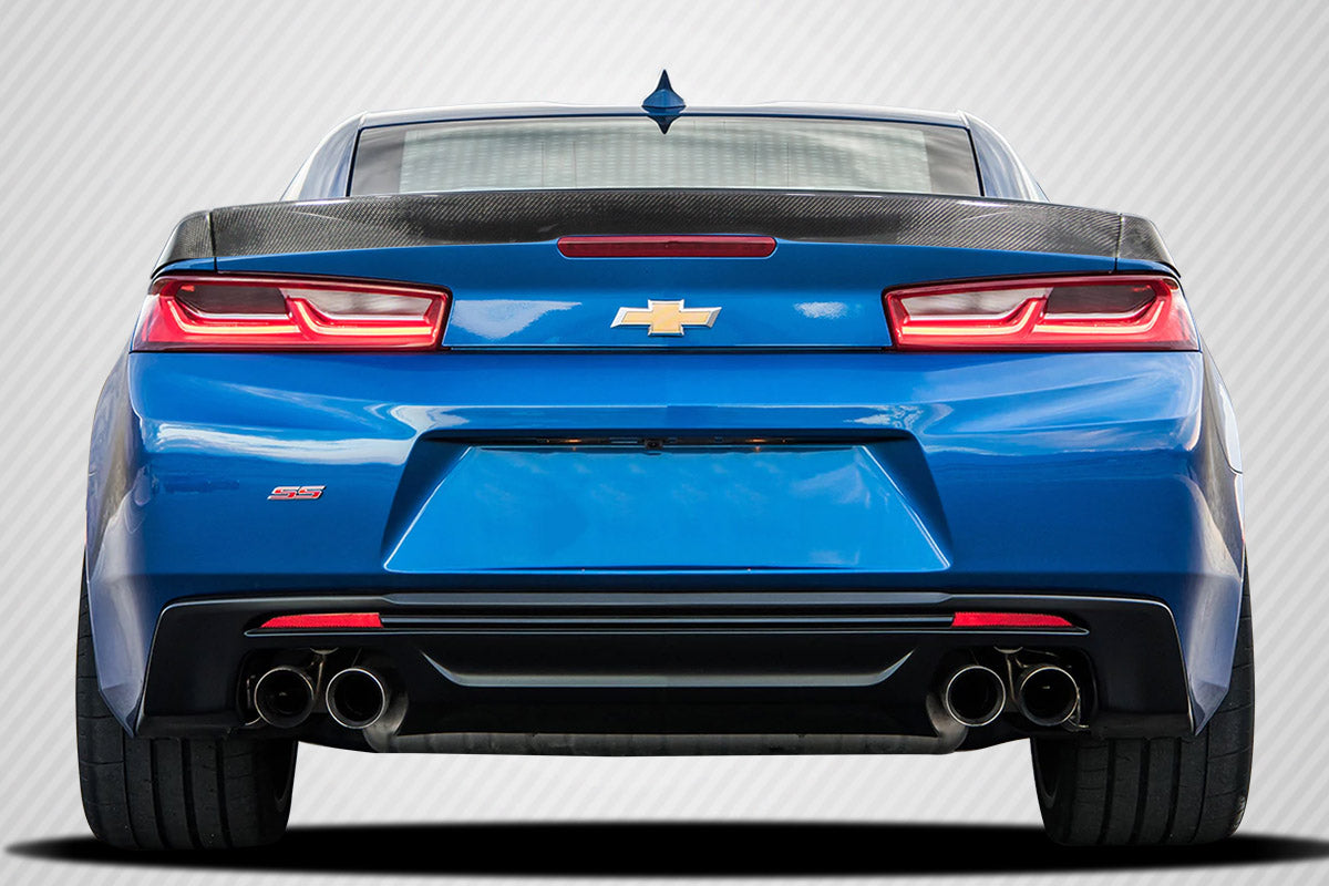 Carbon Creations Blade Wing Spoiler Compatible With 2016-2023 Chevrolet Camaro - 3 Piece - 113807