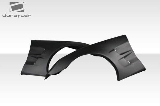 Extreme Dimensions Duraflex ZR1 Look Front Fenders Compatible With 2005-2013 Chevrolet Corvette - 2 Piece - 113811