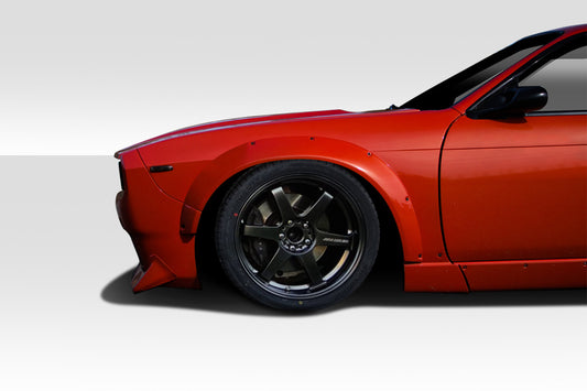 Extreme Dimensions Duraflex RBS V2 Wide Body Front Fenders Compatible With 1995-1998 Nissan 240SX - 2 Piece - 113846