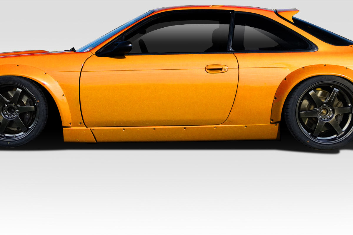 Extreme Dimensions Duraflex RBS V2 Wide Body Side Skirts Compatible With 1995-1998 Nissan 240SX - 2 Piece - 113847