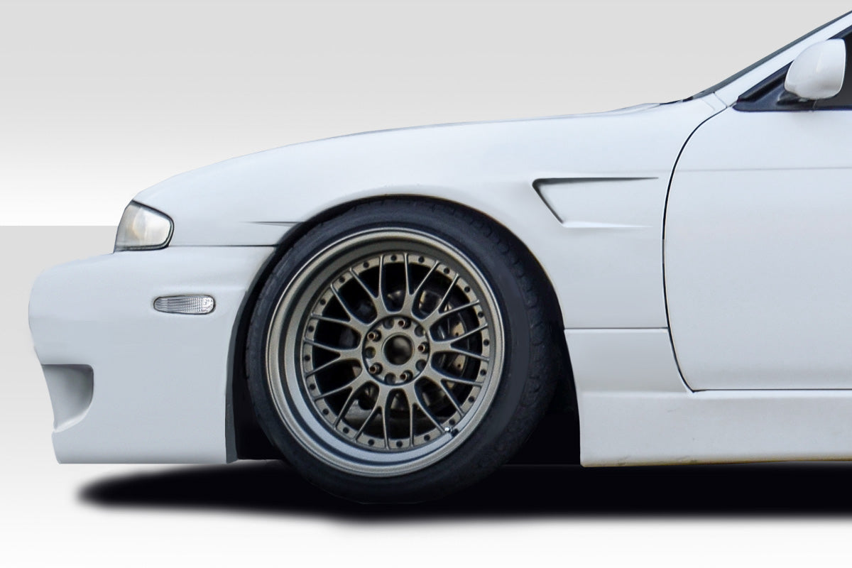 Extreme Dimensions Duraflex RBS V1 Body Kit Compatible With 1995-1996 Nissan 240SX S14 - 9 Piece - 113861