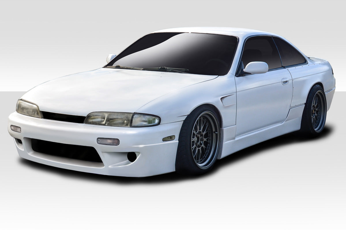 Extreme Dimensions Duraflex RBS V1 Body Kit Compatible With 1995-1996 Nissan 240SX S14 - 8 Piece - 113860