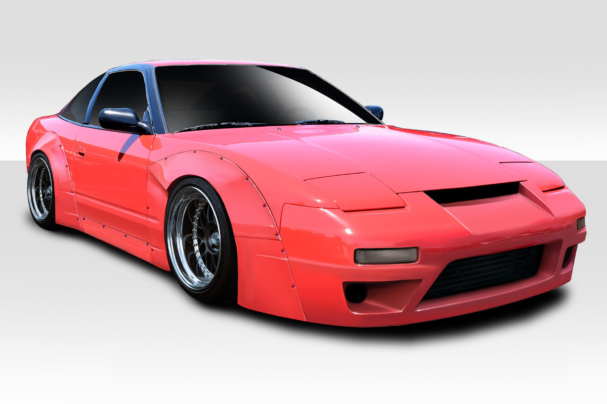 Extreme Dimensions Duraflex RBS V3 Wide Body Rear Kit Compatible With 1989-1994 Nissan 240SX S13 HB - 11 Piece - 113877