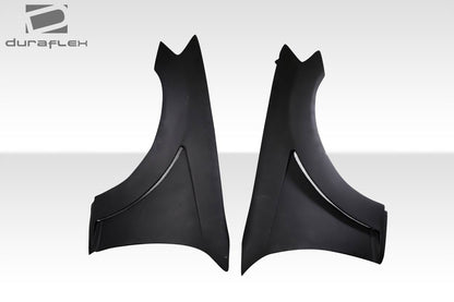 Extreme Dimensions Duraflex Black Series Front Fenders Compatible With 2007-2013 Mercedes S Class - 2 Piece - 113883