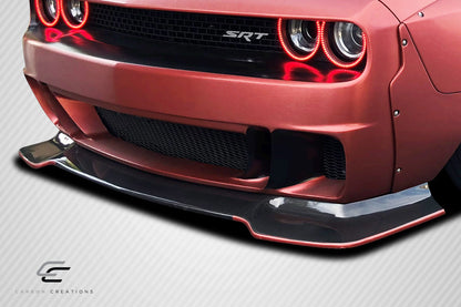 Carbon Creations Circuit Front Lip Spoiler Compatible With 2008-2023 Dodge Challenger - 1 Piece - 113893