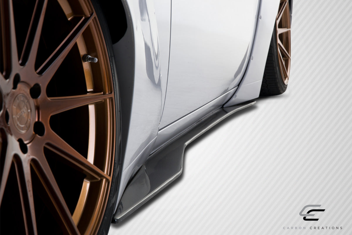 Carbon Creations Circuit Side Skirts Compatible With 2008-2023 Dodge Challenger - 2 Piece - 113895