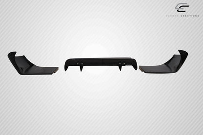 Carbon Creations Circuit Rear Diffuser Compatible With 2015-2023 Dodge Challenger - 3 Piece - 113898