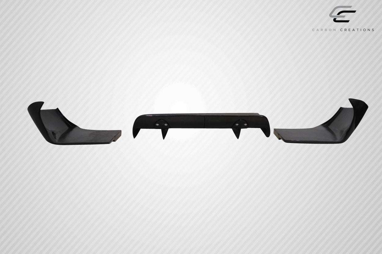 Carbon Creations Circuit Rear Diffuser Compatible With 2015-2023 Dodge Challenger - 3 Piece - 113898