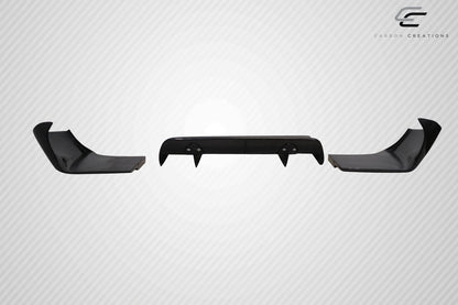 Carbon Creations Circuit Rear Diffuser Compatible With 2015-2023 Dodge Challenger - 3 Piece - 113898