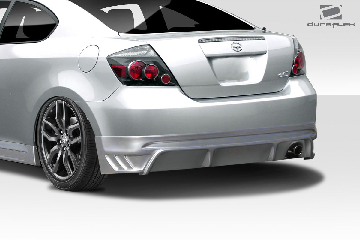 Extreme Dimensions Duraflex Racer Rear Lip Add On Spoiler Compatible With 2005-2010 Scion TC - 1 Piece - 113903