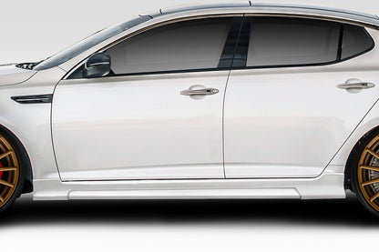 Extreme Dimensions Duraflex N Design Side Skirts Compatible With 2010-2013 Kia Optima - 2 Piece - 113909