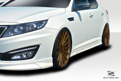 Extreme Dimensions Duraflex N Design Side Skirts Compatible With 2010-2013 Kia Optima - 2 Piece - 113909
