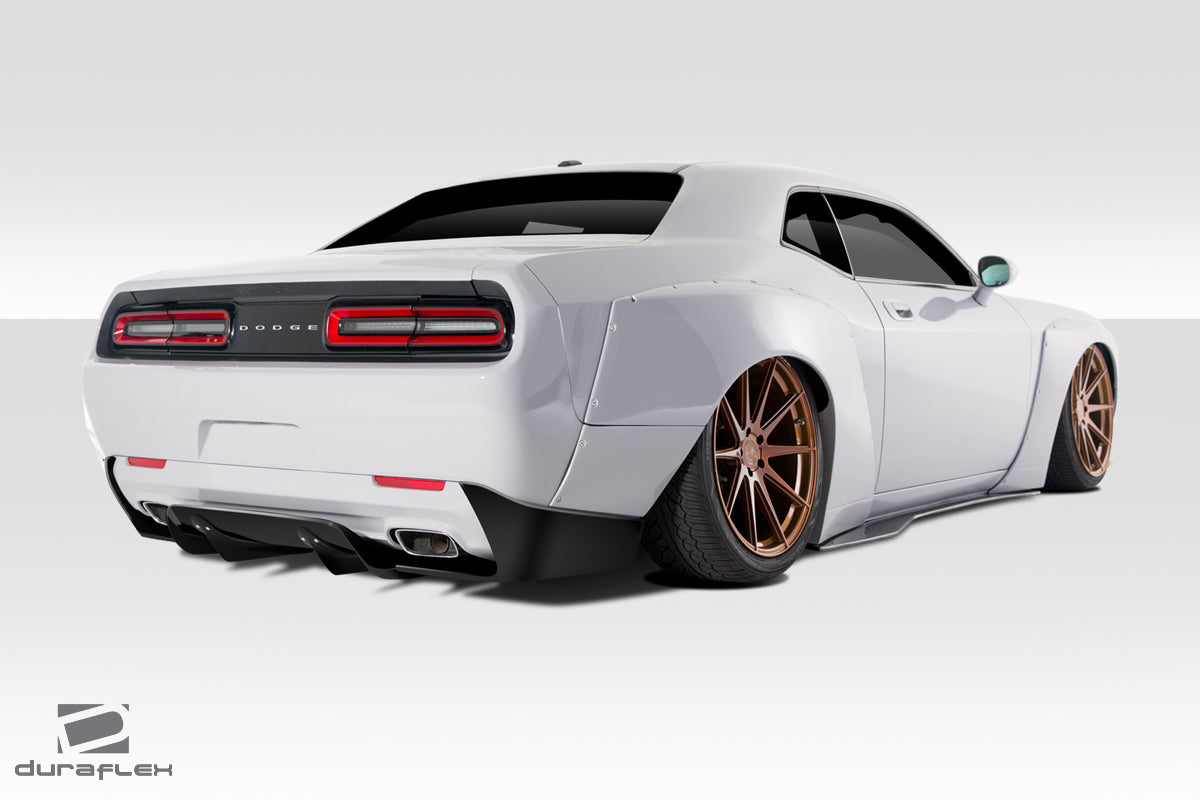 Extreme Dimensions Duraflex Circuit Wide Body Rear Kit Compatible With 2015-2023 Dodge Challenger - 15 Piece - 113912