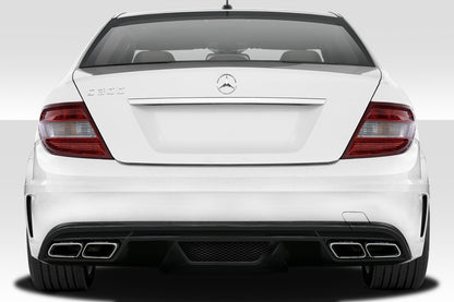 Duraflex Black Series Look Rear Bumper Cover Compatible With 2012-2014 Mercedes C63 4DR - 1 Piece - 113919