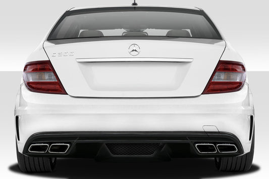 Duraflex Black Series Look Rear Bumper Cover Compatible With 2012-2014 Mercedes C63 4DR - 1 Piece - 113919