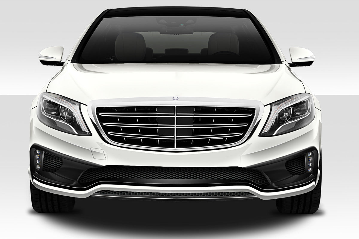 Duraflex W-1 Front Bumper Cover Compatible With 2014-2020 Mercedes S Class W222 - 1 Piece - 113928