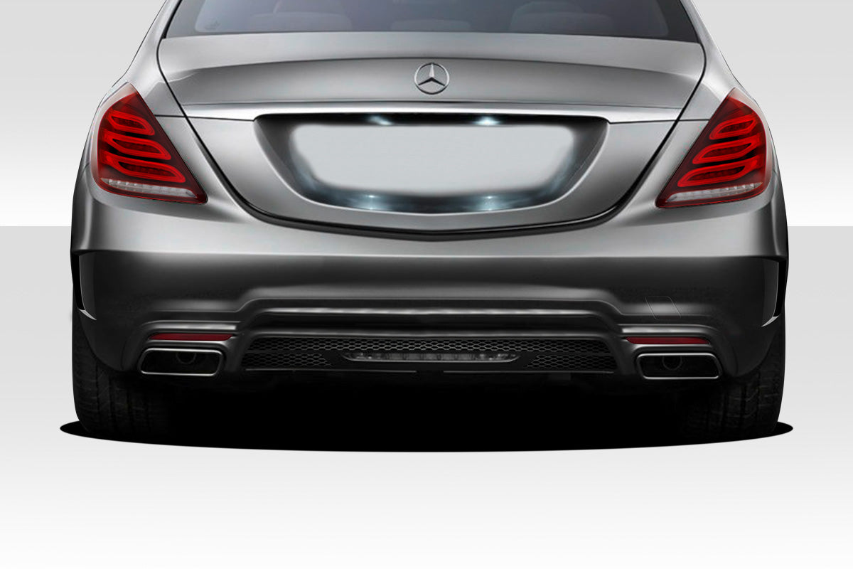 Duraflex W-1 Rear Bumper Cover Compatible With 2014-2020 Mercedes S Class W222 - 1 Piece - 113930