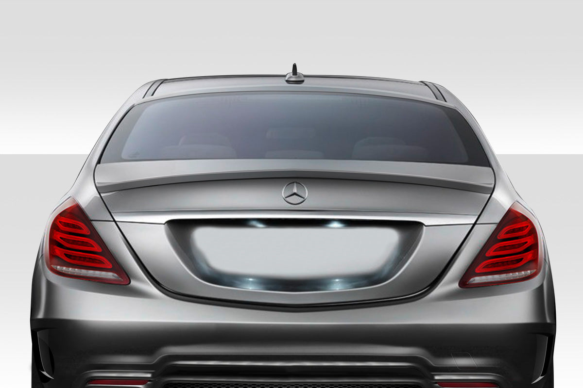 Extreme Dimensions Duraflex W-1 Roof Spoiler Compatible With 2014-2020 Mercedes S Class W222 - 1 Piece - 113932