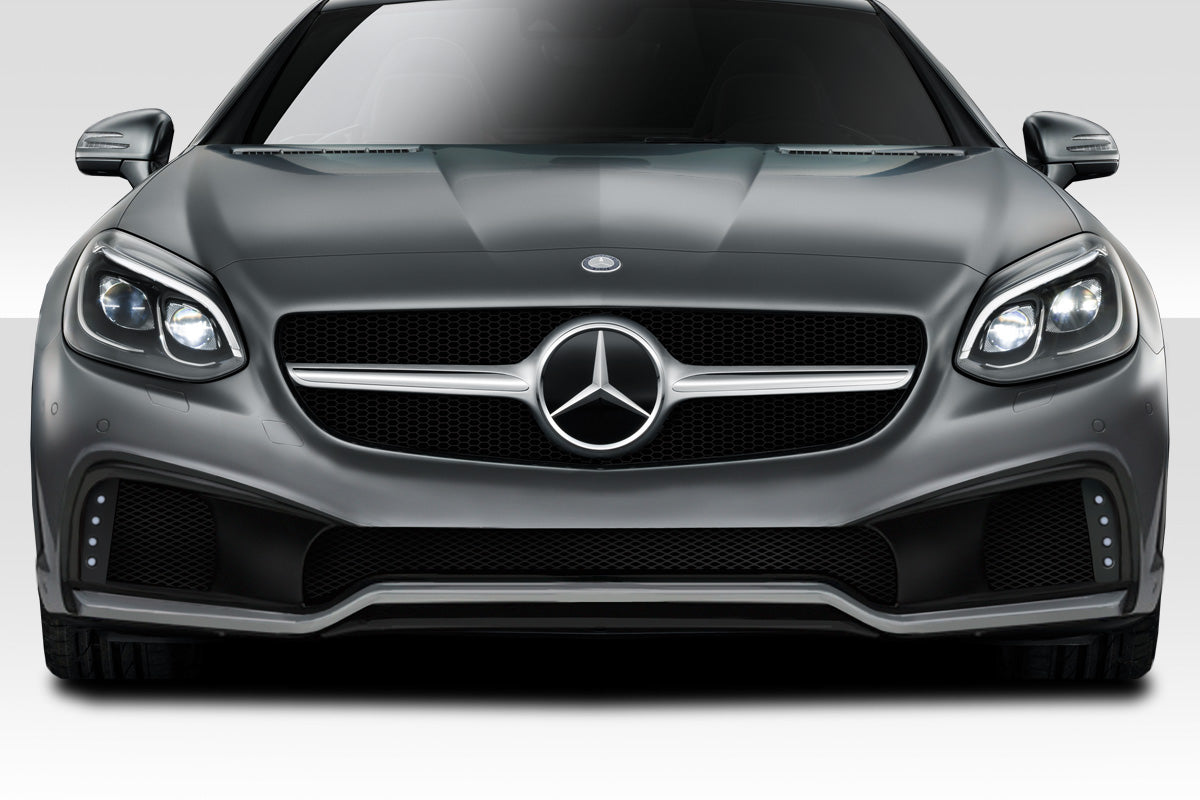 Extreme Dimensions Duraflex W-1 Front Bumper Cover Compatible With 2012-2016 Mercedes SLK - 2 Piece - 113936