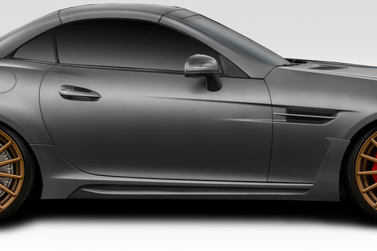 Extreme Dimensions Duraflex W-1 Side Skirts Compatible With 2012-2016 Mercedes SLK - 2 Piece - 113937