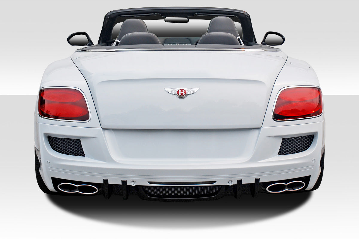 Extreme Dimensions Duraflex Eros Version 1 Rear Bumper Cover Compatible With 2012-2017 Bentley Continental GT - 1 Piece - 113956