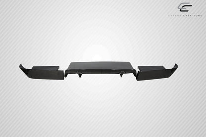 Carbon Creations Circuit Rear Lip Add On Spoiler Compatible With 2008-2014 Dodge Challenger - 3 Piece - 113982