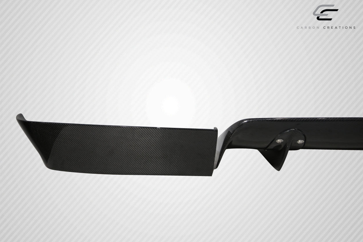 Carbon Creations Circuit Rear Lip Add On Spoiler Compatible With 2008-2014 Dodge Challenger - 3 Piece - 113982