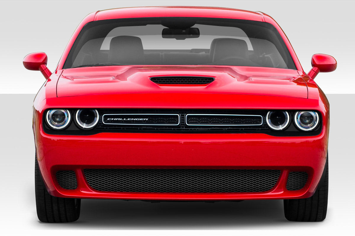 Extreme Dimensions Duraflex Hellcat Look Front Bumper Cover Compatible With 2015-2023 Dodge Challenger - 1 Piece - 113983