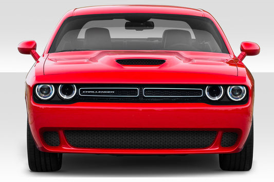 Extreme Dimensions Duraflex Hellcat Look Front Bumper Cover Compatible With 2015-2023 Dodge Challenger - 1 Piece - 113983
