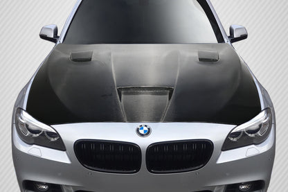 Carbon Creations Craze Hood Compatible With 2011-2016 BMW 5 Series - 1 Piece - 113991
