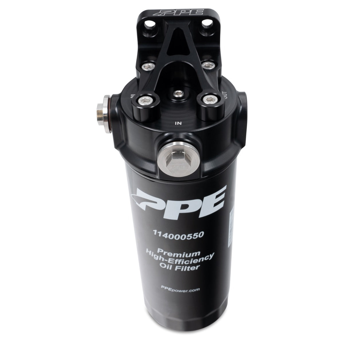 Oil Filter Mount Aluminum Billet ppepower