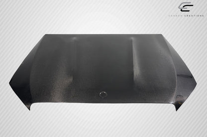 Carbon Creations C63 Hood Compatible With 2015-2021 Mercedes C Class W205 - 1 Piece - 114006