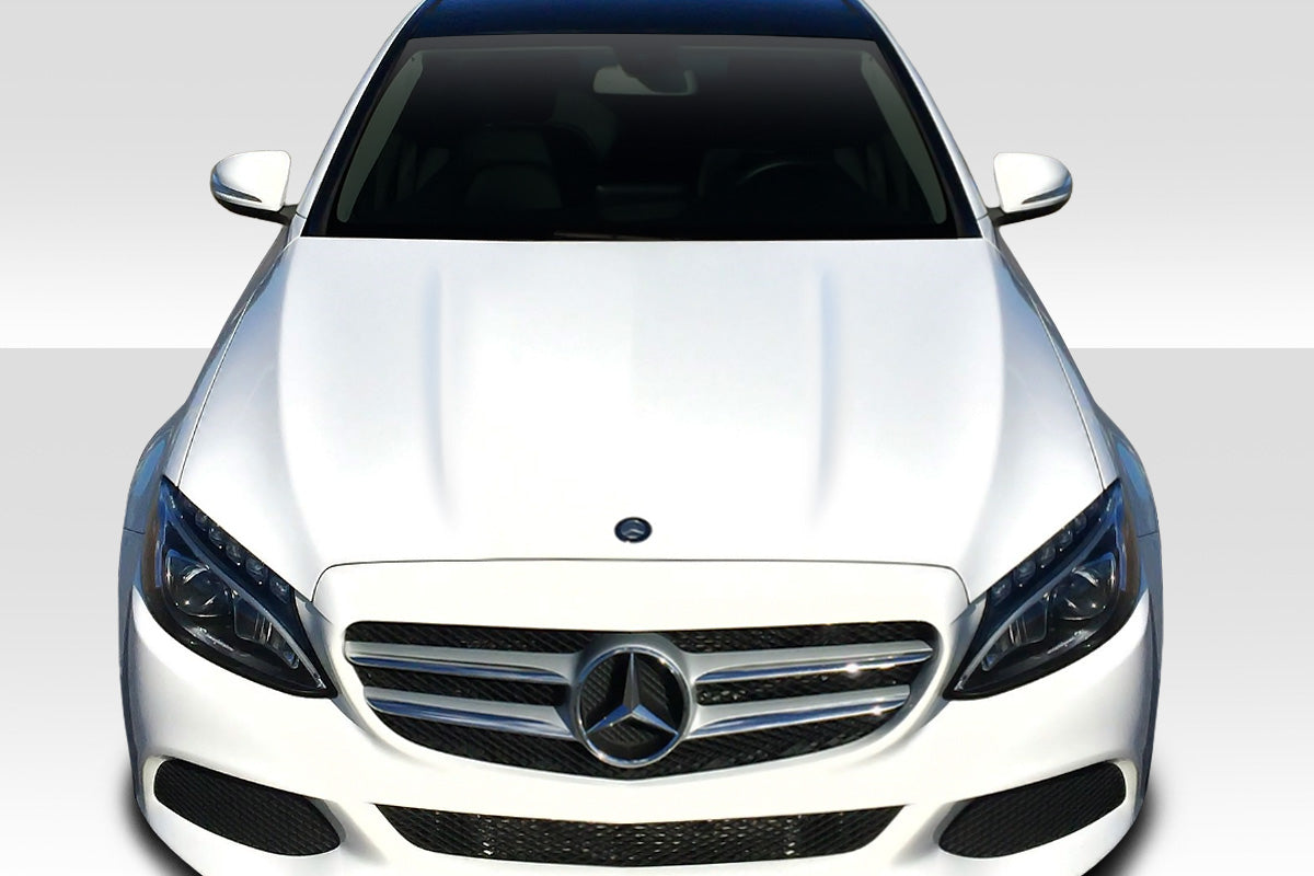 Extreme Dimensions Duraflex C63 Look Hood Compatible With 2015-2021 Mercedes C Class W205 - 1 Piece - 114007