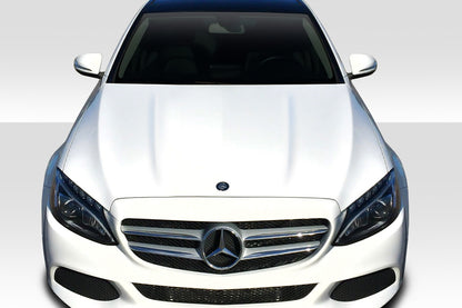 Extreme Dimensions Duraflex C63 Look Hood Compatible With 2015-2021 Mercedes C Class W205 - 1 Piece - 114007