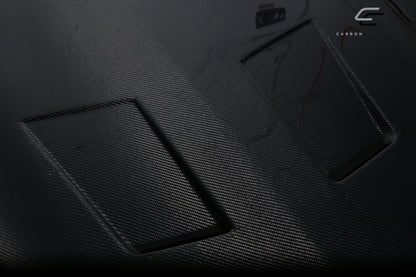 Carbon Creations Black Series Hood Compatible With 2014-2016 Mercedes E Class - 1 Piece - 114014