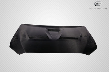 Carbon Creations Race Hood Compatible With 2008-2017 Mitsubishi Lancer - 1 Piece - 114017