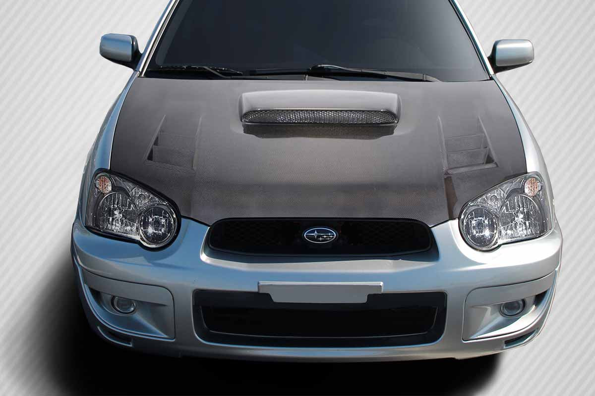 Carbon Creations TS-1 Hood Compatible With 2004-2005 Subaru Impreza - 1 Piece - 114019