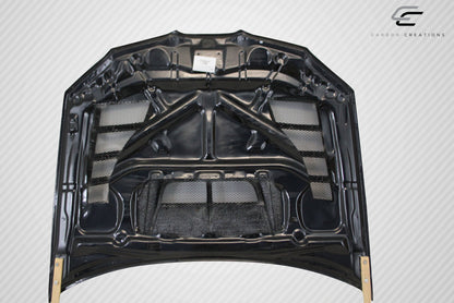 Carbon Creations TS-1 Hood Compatible With 2006-2007 Subaru Impreza - 1 Piece - 114021