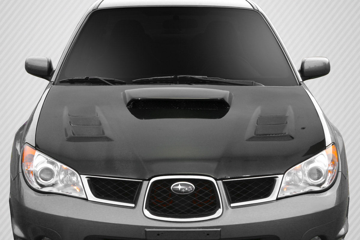 Carbon Creations C-1 Hood Compatible With 2006-2007 Subaru Impreza - 1 Piece - 114023