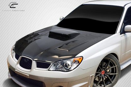 Carbon Creations C-1 Hood Compatible With 2006-2007 Subaru Impreza - 1 Piece - 114023