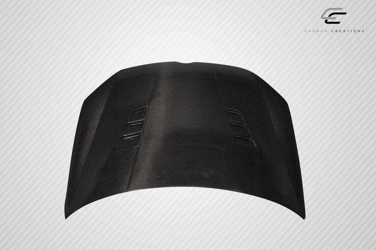 Carbon Creations Regulator Hood Compatible With 2010-2014 Volkswagen Golf - 1 Piece - 114045