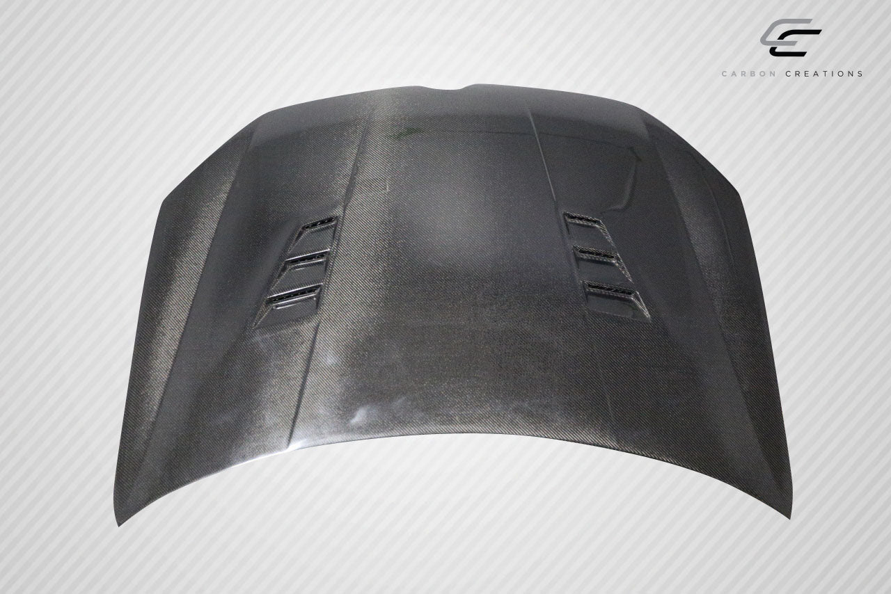 Carbon Creations Regulator Hood Compatible With 2010-2014 Volkswagen Golf - 1 Piece - 114045