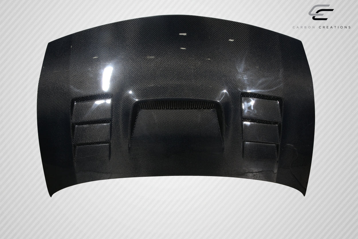 Carbon Creations Supremo Hood Compatible With 2006-2011 Honda Civic - 1 Piece - 114055