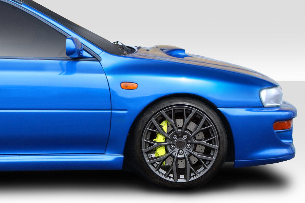 Extreme Dimensions Duraflex 22B Look Wide Body Rear Kit Compatible With 1993-2001 Subaru Impreza 2DR - 114128