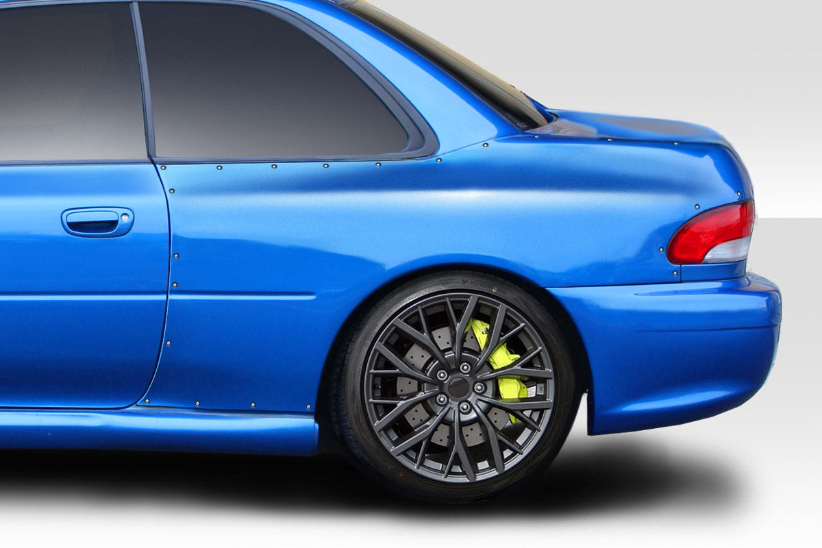 Extreme Dimensions Duraflex 22B Look Rear Fenders Flares Compatible With 1993-2001 Subaru Impreza - 2 Piece - 114065
