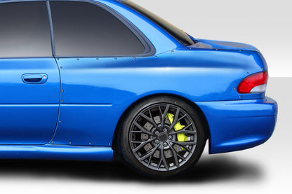 Extreme Dimensions Duraflex 22B Look Rear Fenders Flares Compatible With 1993-2001 Subaru Impreza - 2 Piece - 114065